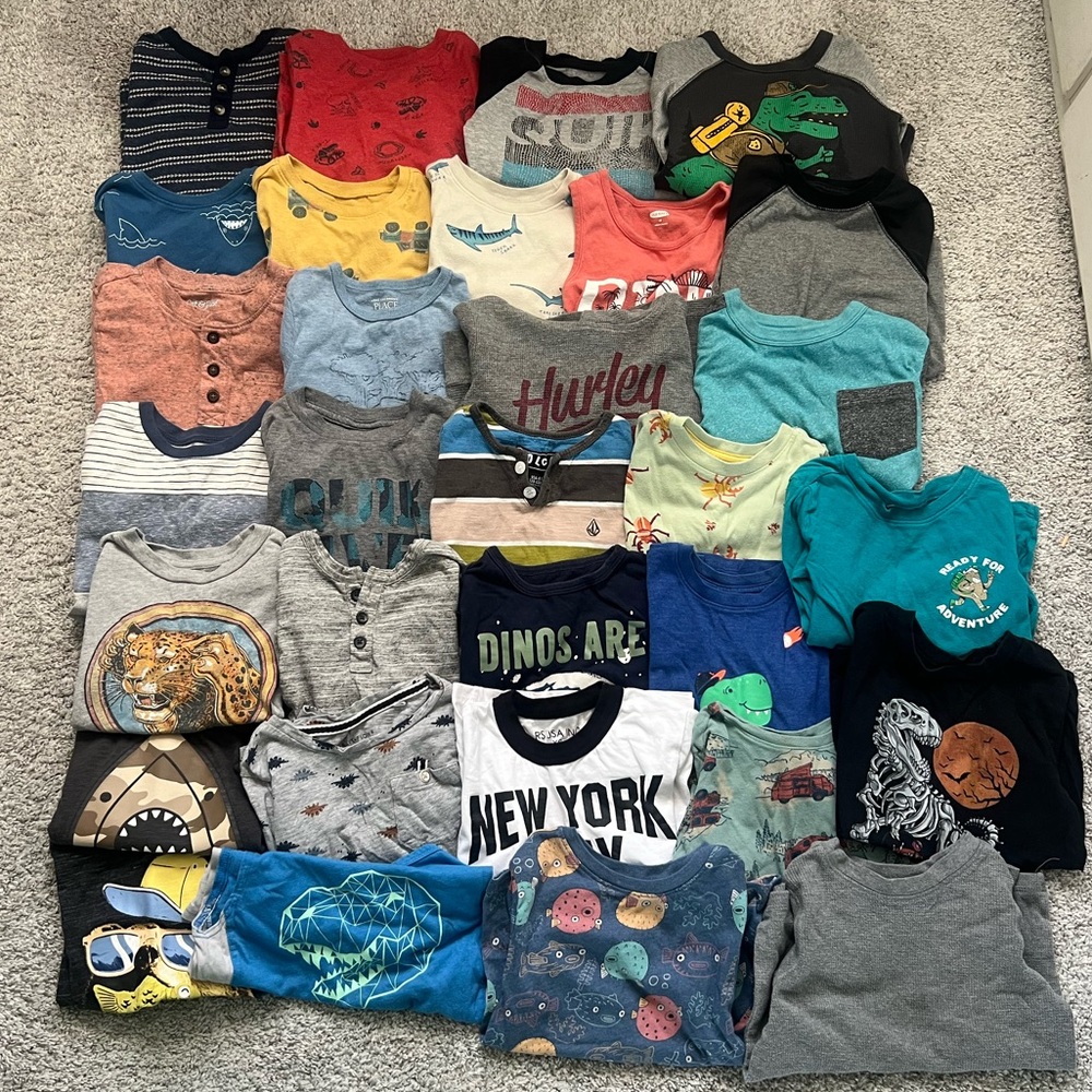 4T shirt bundle